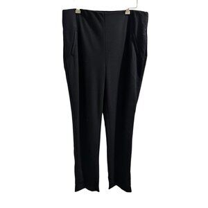 ✌️ 2/$40New Fabulously Slimming By Chicos 1.5(sz L) Slim Leg Regular Black Pants